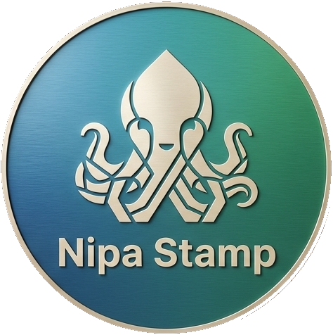 Nipa Stamp นิภาสแตมป์ โลโก้